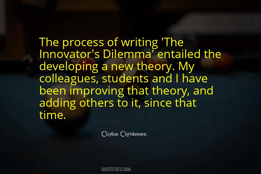 Innovator's Dilemma Quotes #1607917