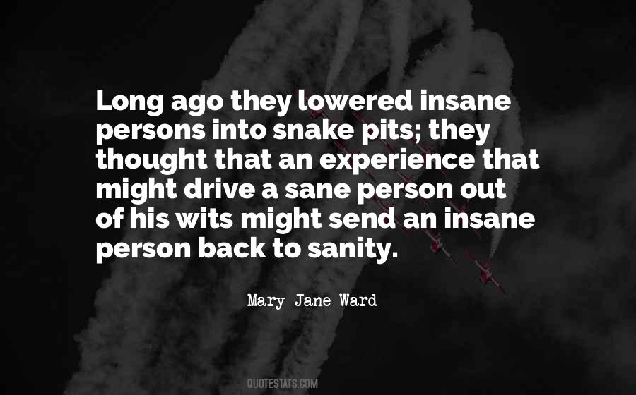 Insane Or Sane Quotes #508688