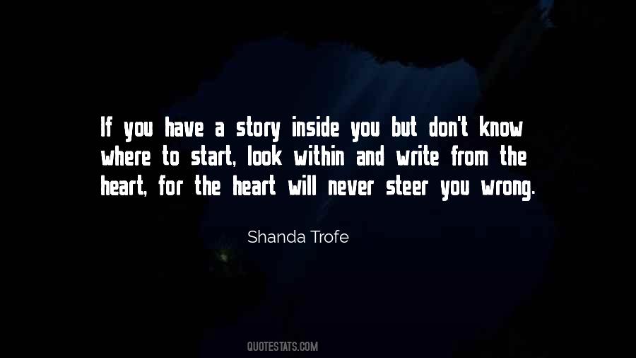 Inside The Heart Quotes #264840