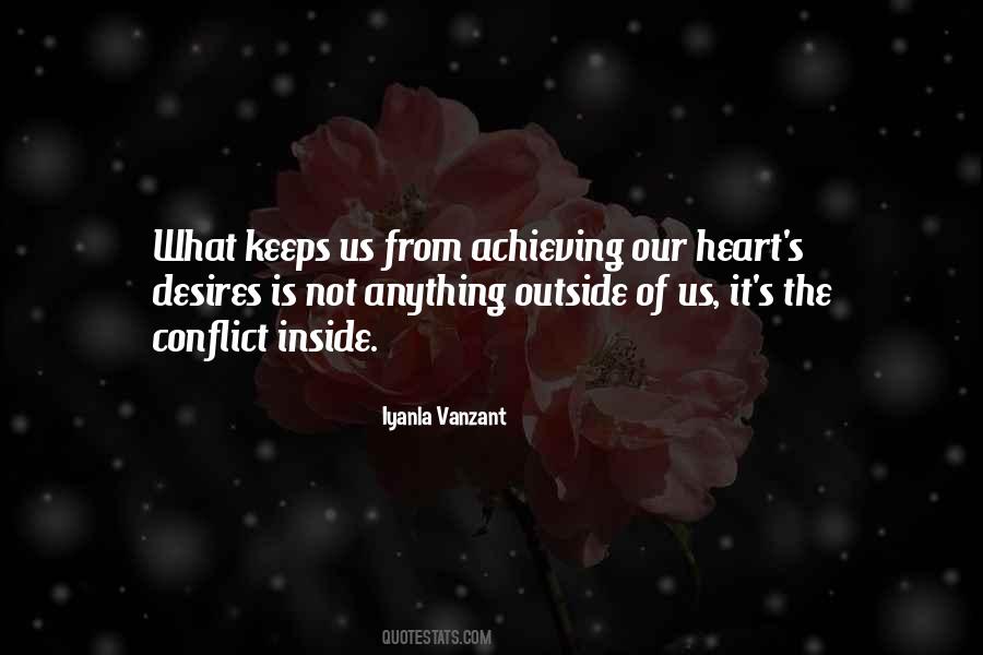 Inside The Heart Quotes #91578