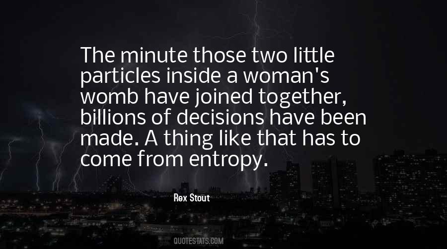 Inside The Womb Quotes #34532