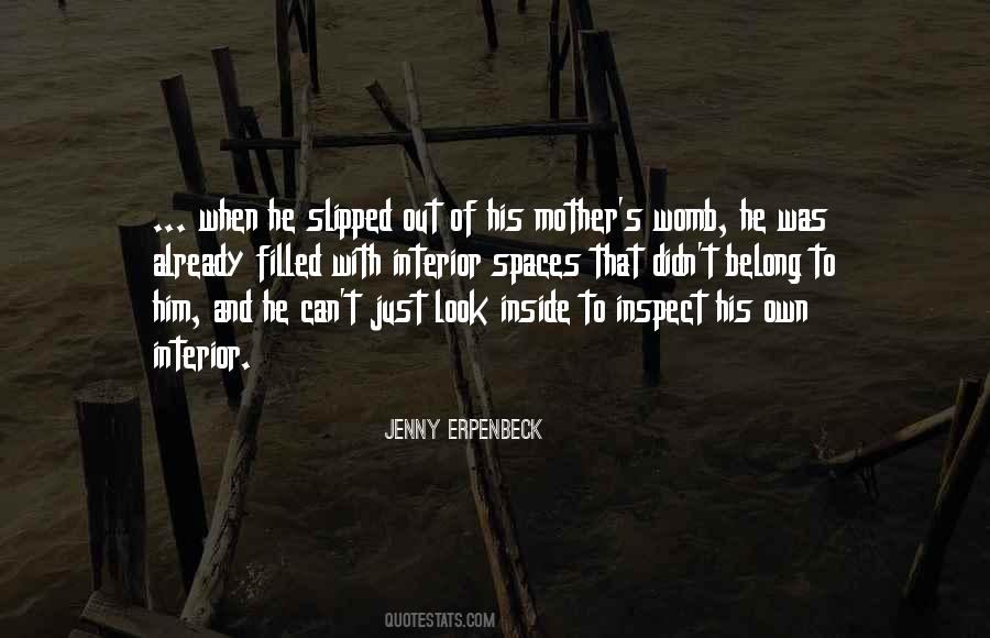 Inside The Womb Quotes #675138