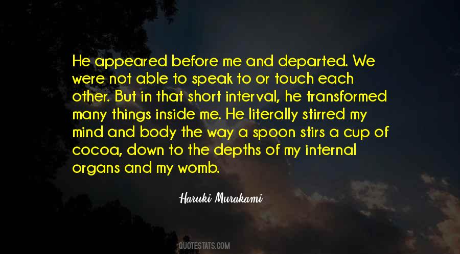 Inside The Womb Quotes #934411