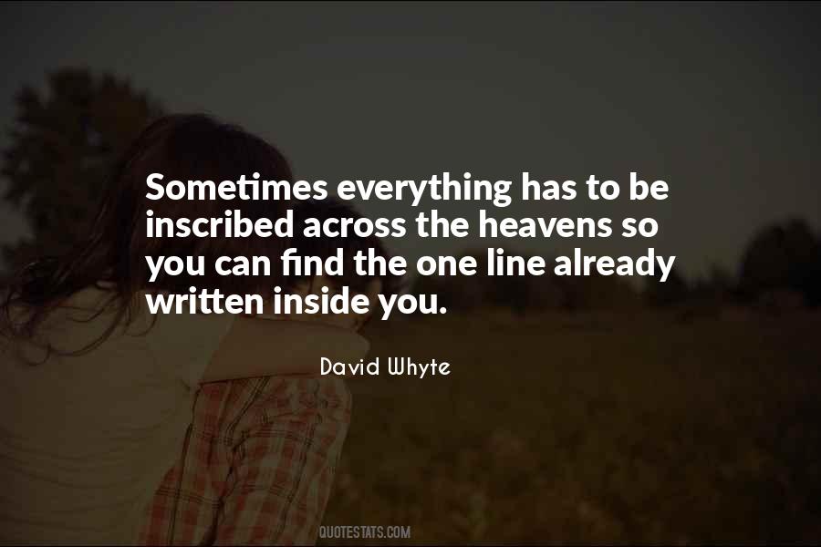 Inside You Quotes #1282604