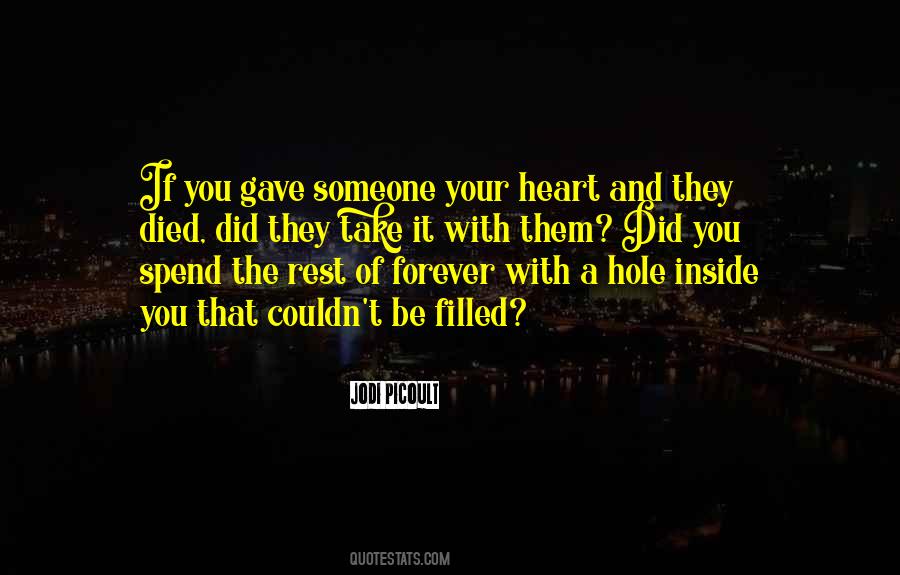 Inside Your Heart Quotes #79898