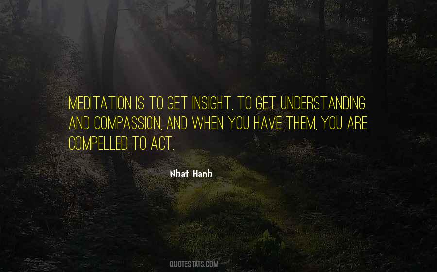 Insight Meditation Quotes #1339558