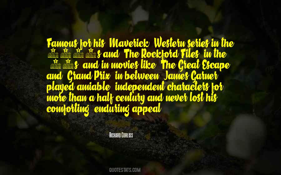 Quotes About Famous Escape #1406260
