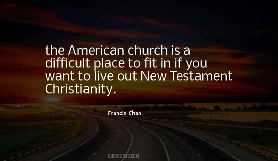 Quotes About The American Church #1068148