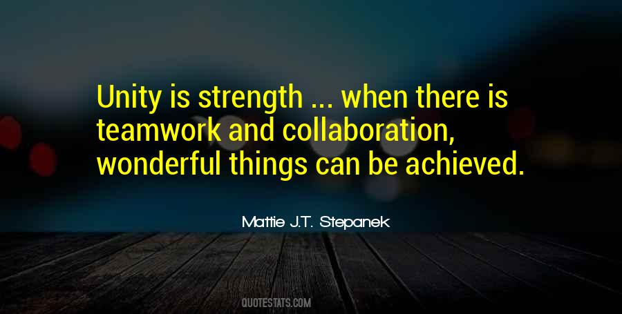 Inspirational Teamwork Quotes #535025