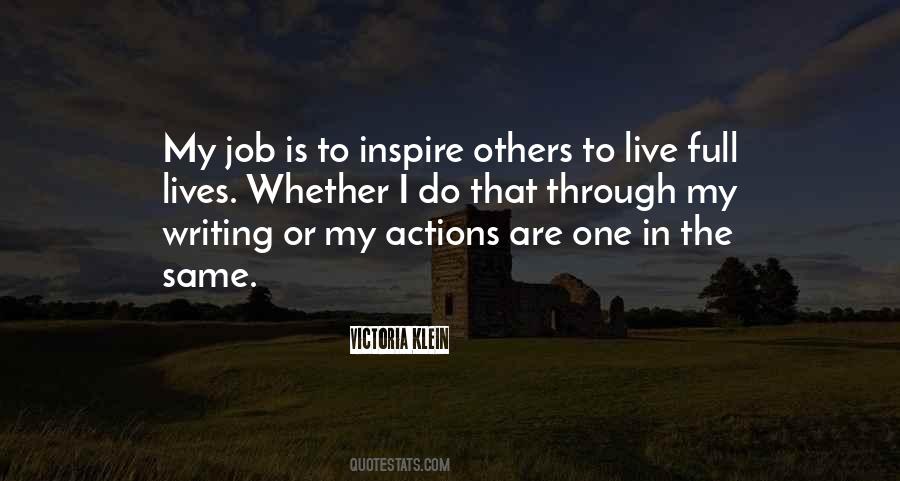 Inspire Others Quotes #1467774