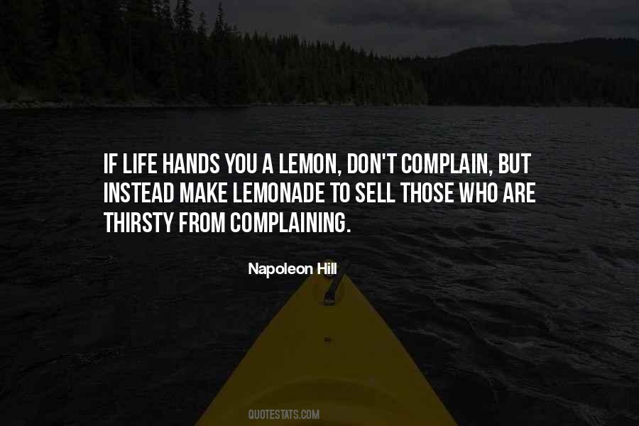 Instead Of Complaining Quotes #1172610