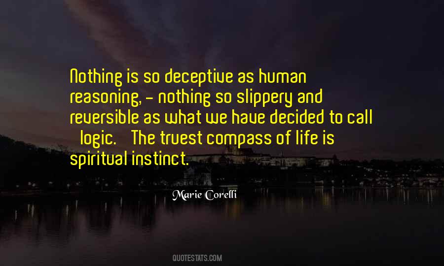 Instinct And Intuition Quotes #1713608