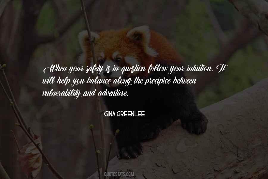Instinct And Intuition Quotes #19163