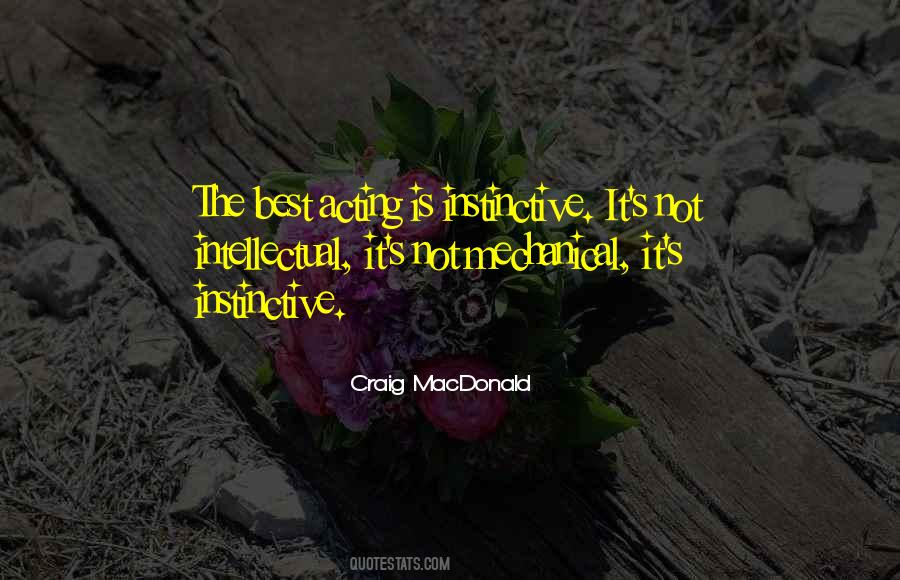 Instinctive Quotes #1859720