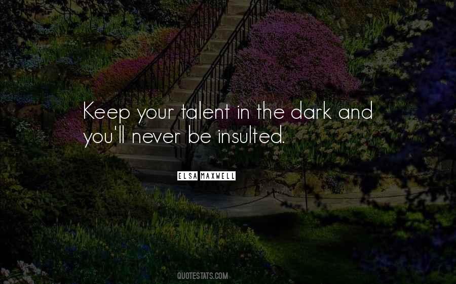 Insulted Quotes #1736746