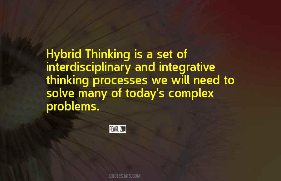 Integrative Thinking Quotes #1242778