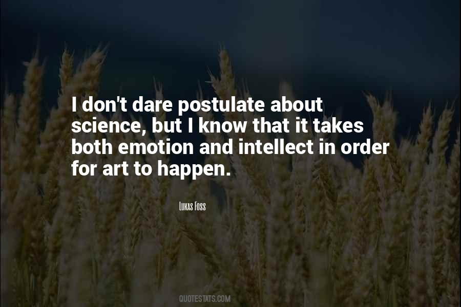 Intellect And Emotion Quotes #1477077
