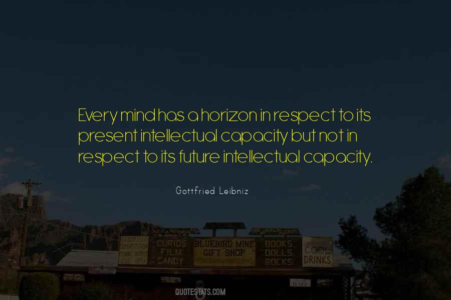 Intellectual Capacity Quotes #1322704