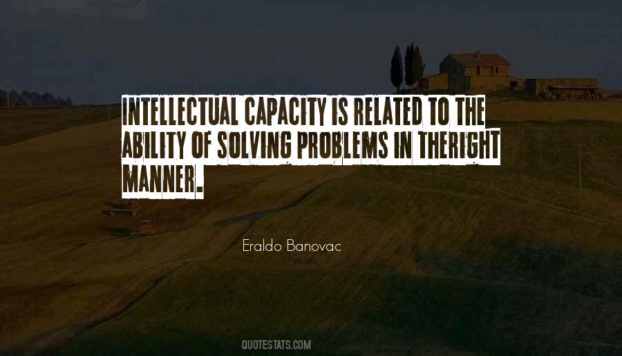 Intellectual Capacity Quotes #174089