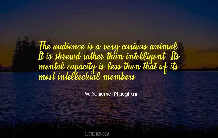 Intellectual Capacity Quotes #328606