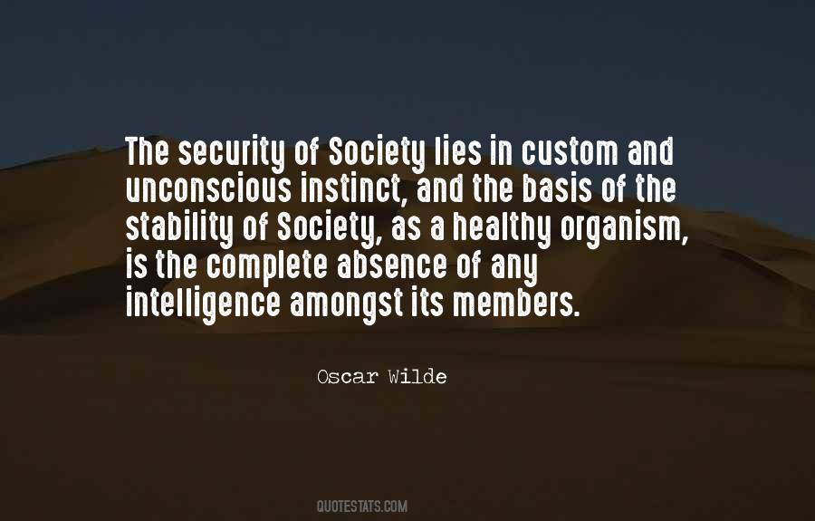 Intelligence And Security Quotes #670159