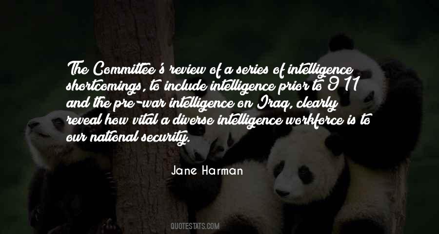 Intelligence And Security Quotes #94769