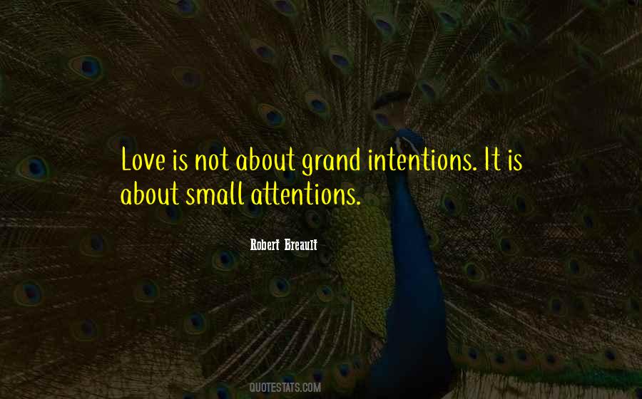 Intentions Love Quotes #1154201