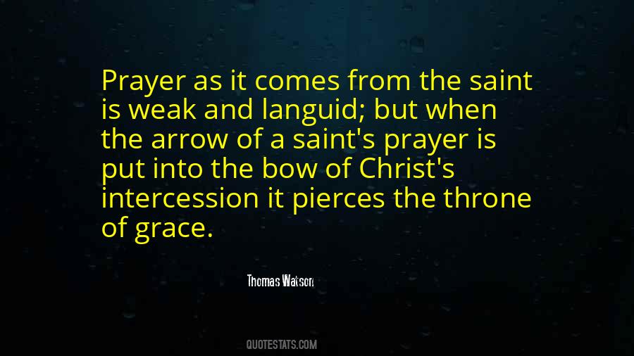 Intercession Prayer Quotes #891622