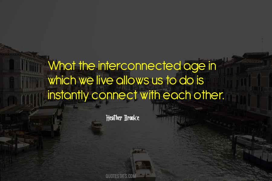 Interconnected Quotes #342071