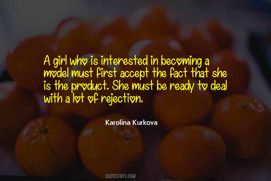 Interested In A Girl Quotes #845071