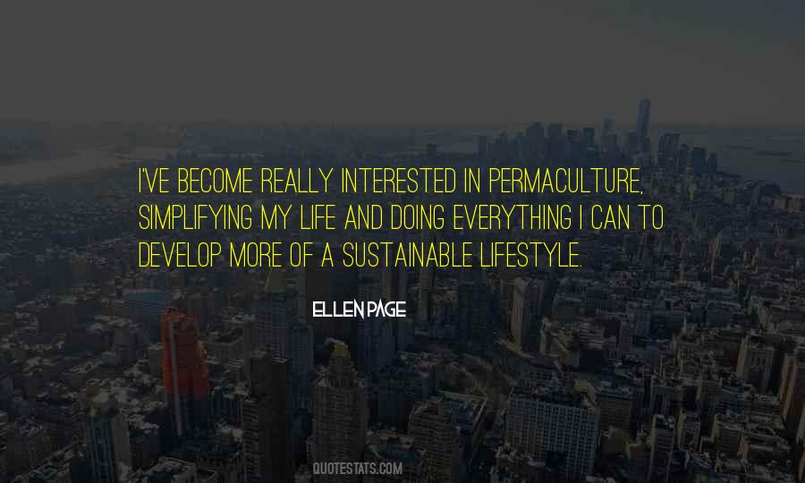 Interested In My Life Quotes #210708