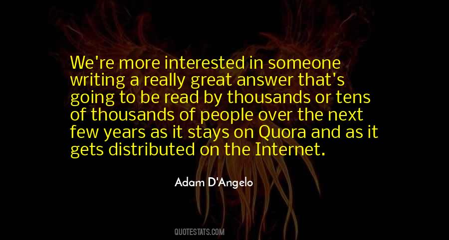 Interested In Someone Quotes #1339586