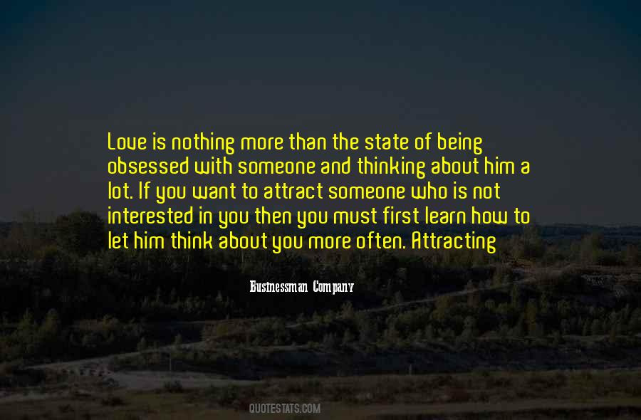 Interested In Someone Quotes #1682292