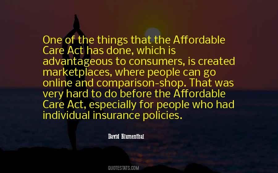 Quotes About The Affordable Care Act #1677560