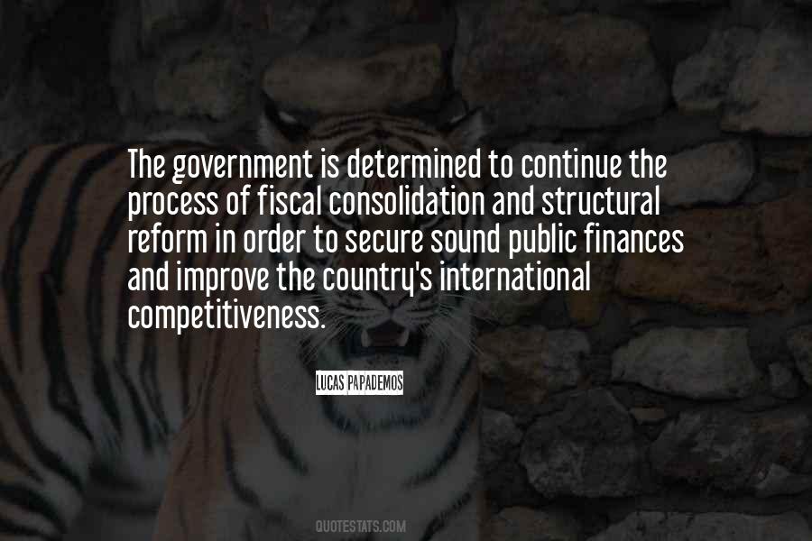 International Competitiveness Quotes #616528