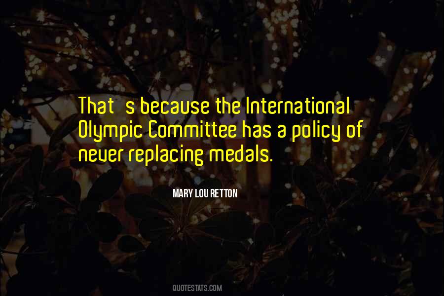 International Olympic Committee Quotes #1736575