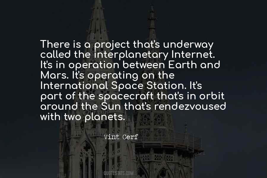 International Space Station Quotes #1379999