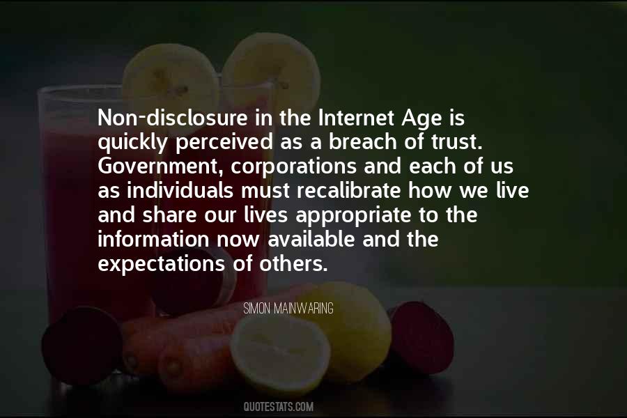 Internet Age Quotes #1166150