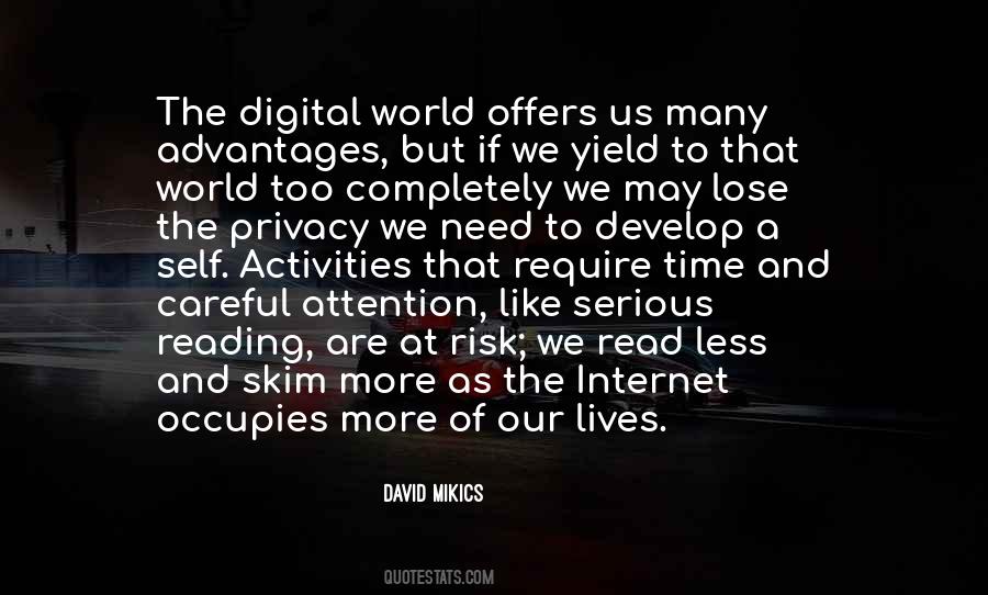 Internet Age Quotes #226980