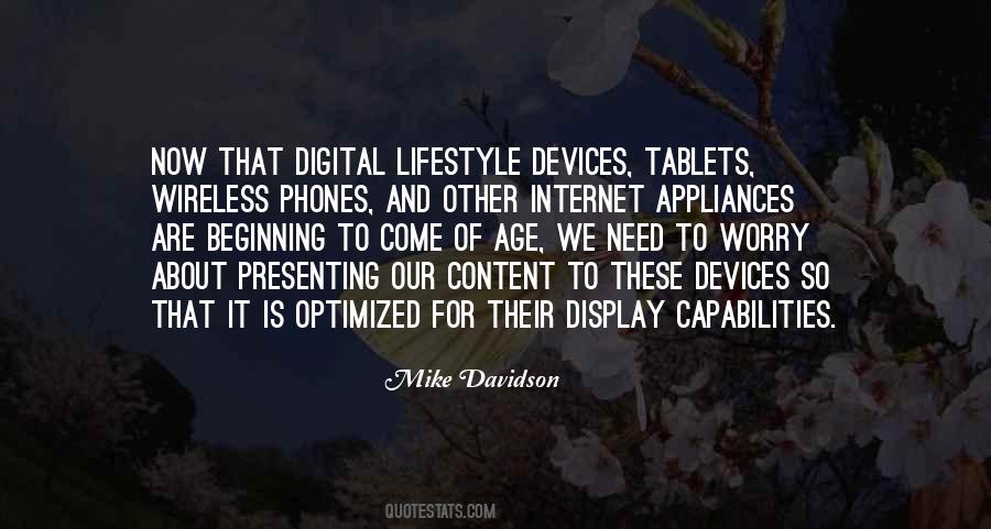 Internet Age Quotes #500322