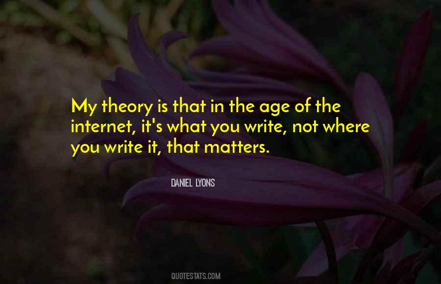 Internet Age Quotes #865707