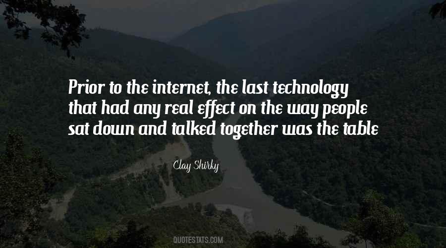 Internet And Technology Quotes #976881
