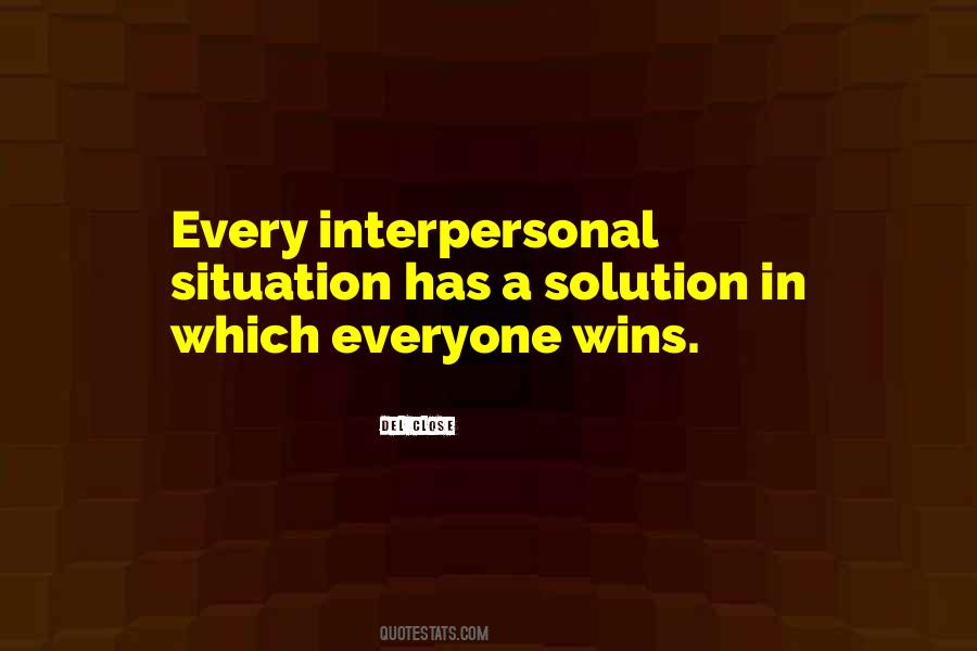 Interpersonal Quotes #1004445
