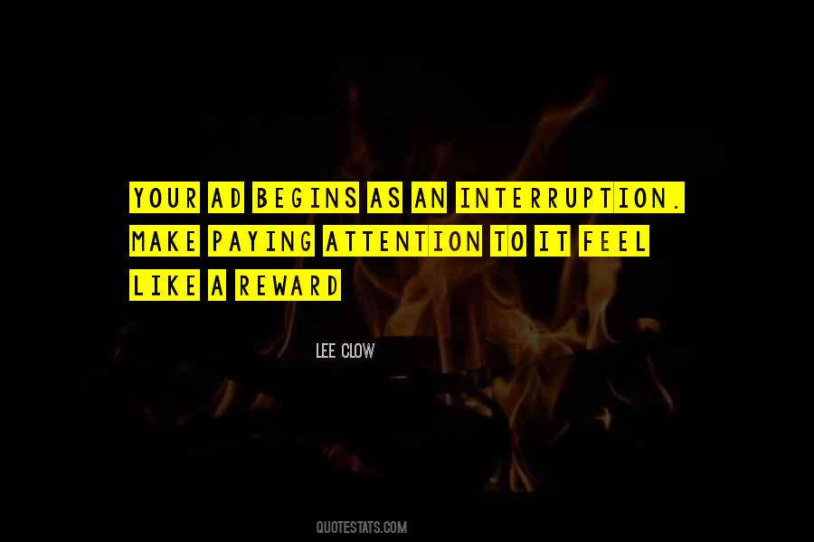 Interruption Quotes #905868