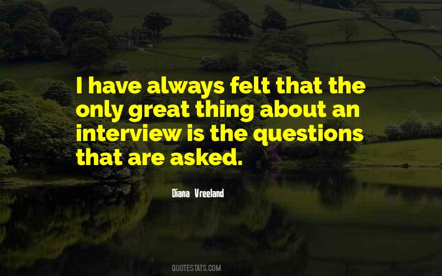 Interview Quotes #1343052