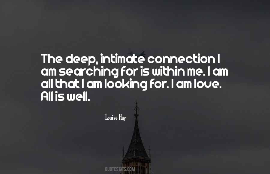 Intimate Connection Quotes #1506538