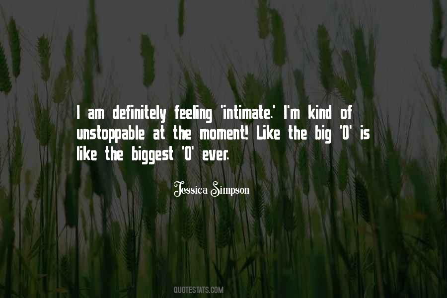 Intimate Feelings Quotes #69051