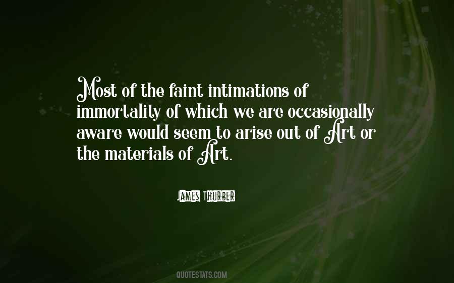 Intimations Of Immortality Quotes #812722