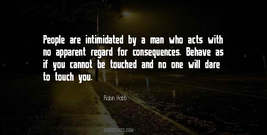 Intimidated By You Quotes #1007244