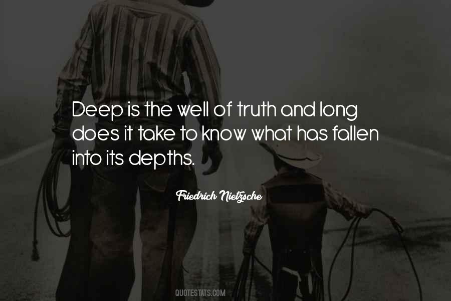 Into The Depths Quotes #113617